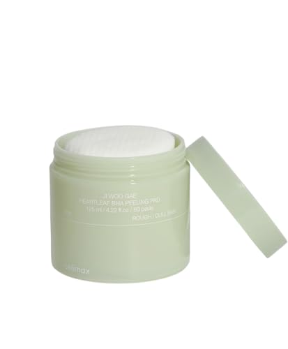 celimax Ji Woo Gae Heartleaf BHA Lot de 60 tampons exfoliants à base d'extrait de feuille de cœur Ré