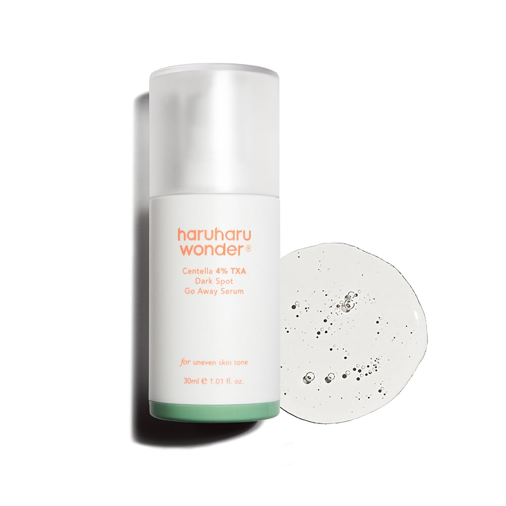 Haruharu Wonder Dark Spot Go Away Sérum Centella 4% d'acide tranexamique, vitamine C, sérum correcte