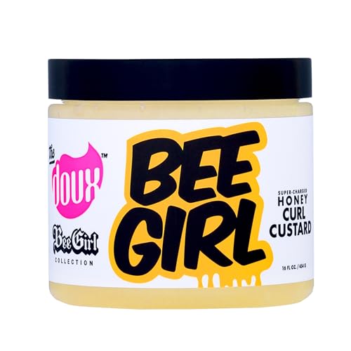 The Doux BEE GIRL Honey Custard, Curl Defining Cream Styling Gel, 473,6 g