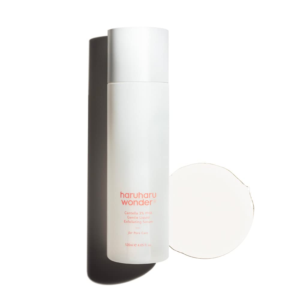 Wonder Centella 3 % PHA Sérum exfoliant liquide doux 4.06 fl oz / 120 ml | Hypoallergénique, ingrédi