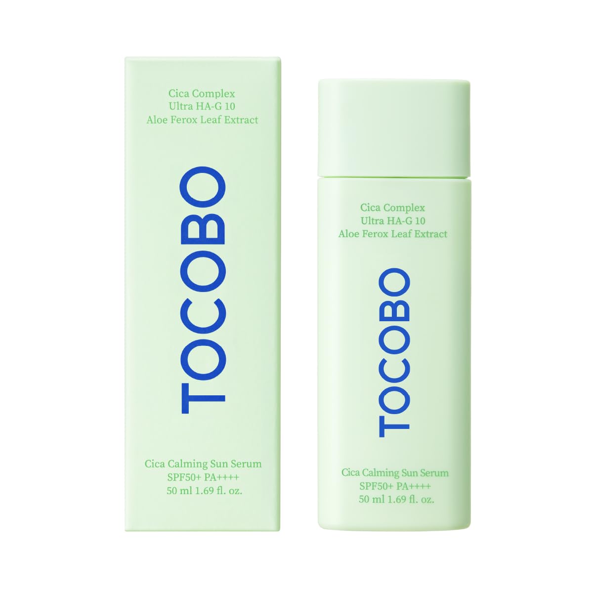 TOCOBO Cica Calming Sun Sérum SPF50+ PA++++ (50 ml)