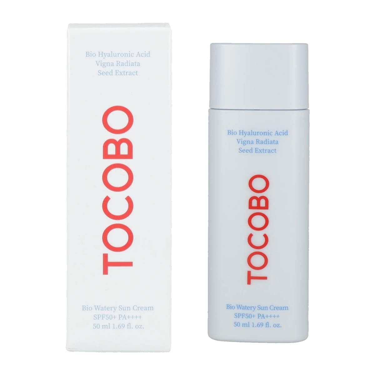 [TOCOBO] CRÈME SOLAIRE LIQUIDE BIO SPF50 PA++++ 50ml | Rendu léger, Forte Protection UV, Hydratant, 