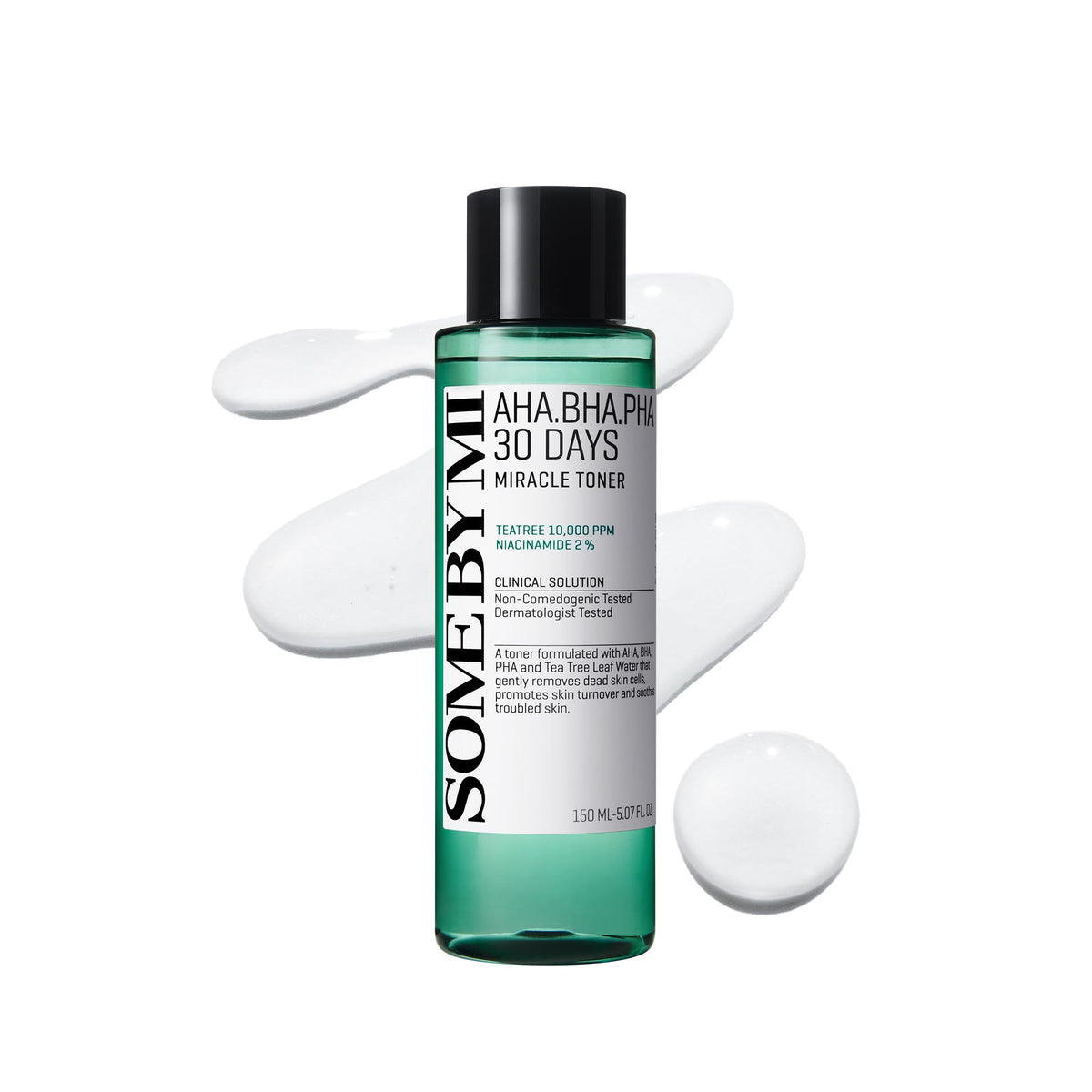 SOME BY MI AHA-BHA-PHA 30 Days Miracle Toner 150 ml – Toner cosmétique fonctionnel (lot de 1)