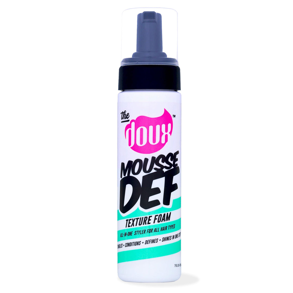The Doux Def Texture Foam Mousse 7.0 Fl Oz Transparent 1 pièce