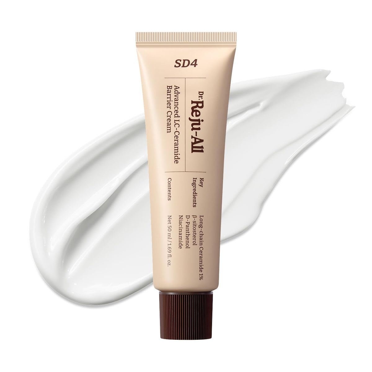 Dr.Reju-All Advanced LC Ceramide Barrier Cream, Patented Long Chain Ceramides, Deep Moisture Supply,