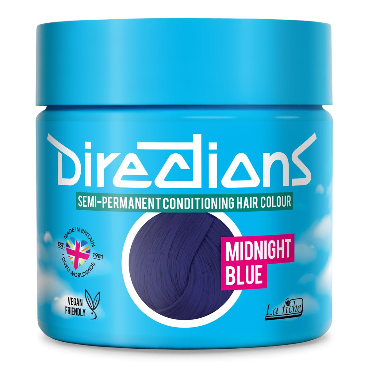 Directions Midnight Blue Hair Color
