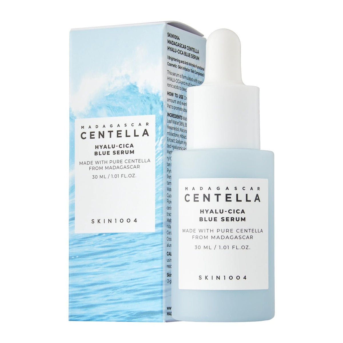 SKIN1004 Madagascar Centella Hyalu-Cica Blue Serum 30 ml