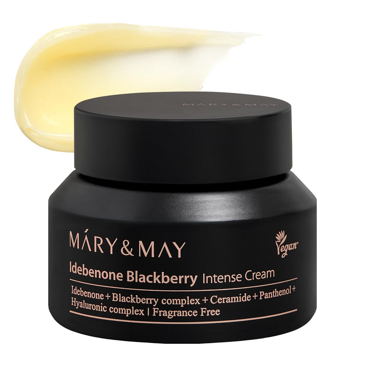 MARY & MAY Idebenone + Blackberry Crème intense (70 g)