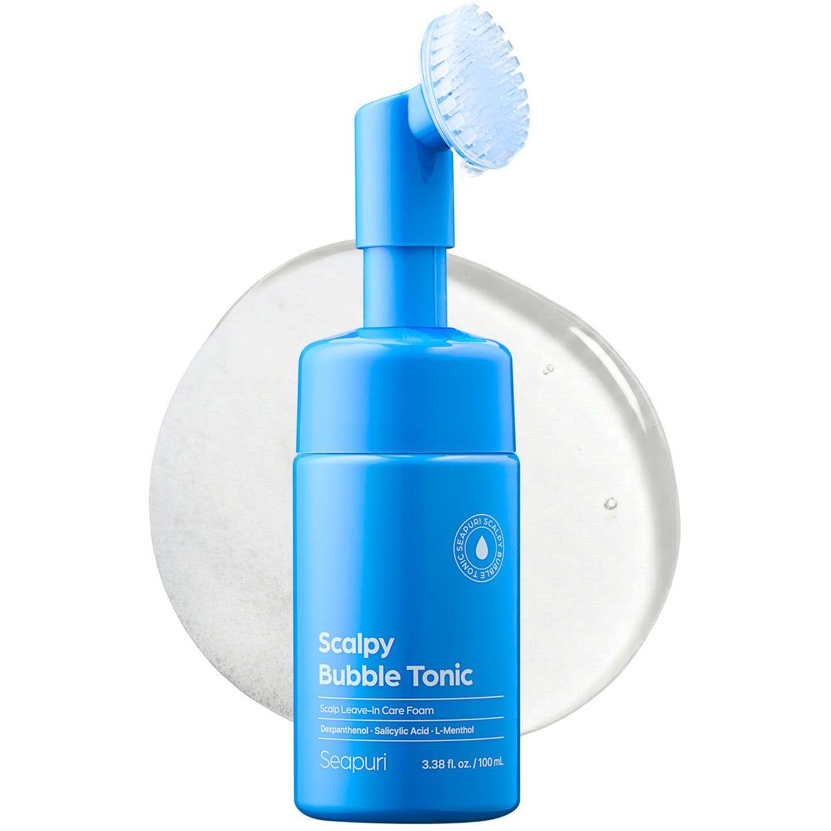 Seapuri Scalpy Anti Dandruff Bubble Tonic | Pour hommes et femmes | Itchy Scalp à l'acide salicyliqu