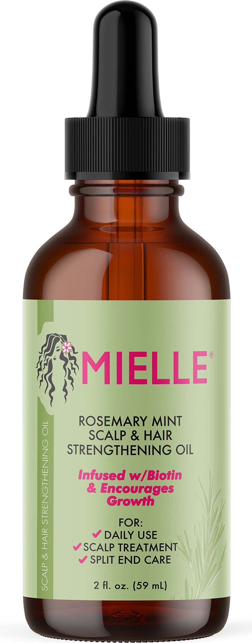 MIELLE Rosemary Mint Scalp & Strengthening Hair Oil