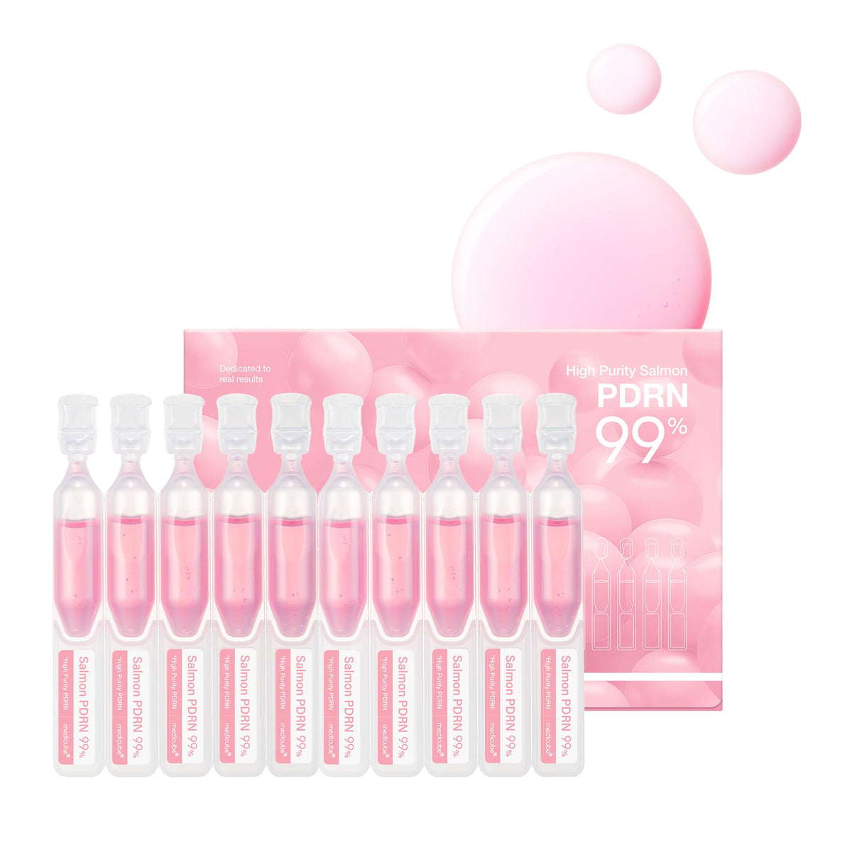 medicube Sérum PDRN Pink One Day à l'ADN de Saumon x10