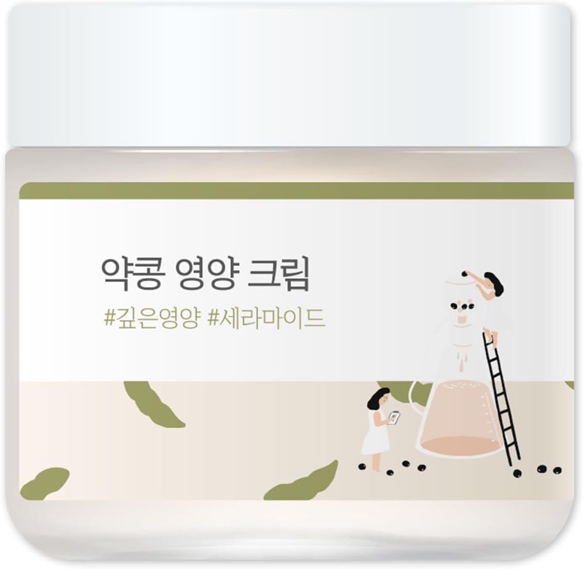 ROUND LAB Crème nourrissante au soja (non parfumée) | Une crème nourrissante et hydratante ultime, a