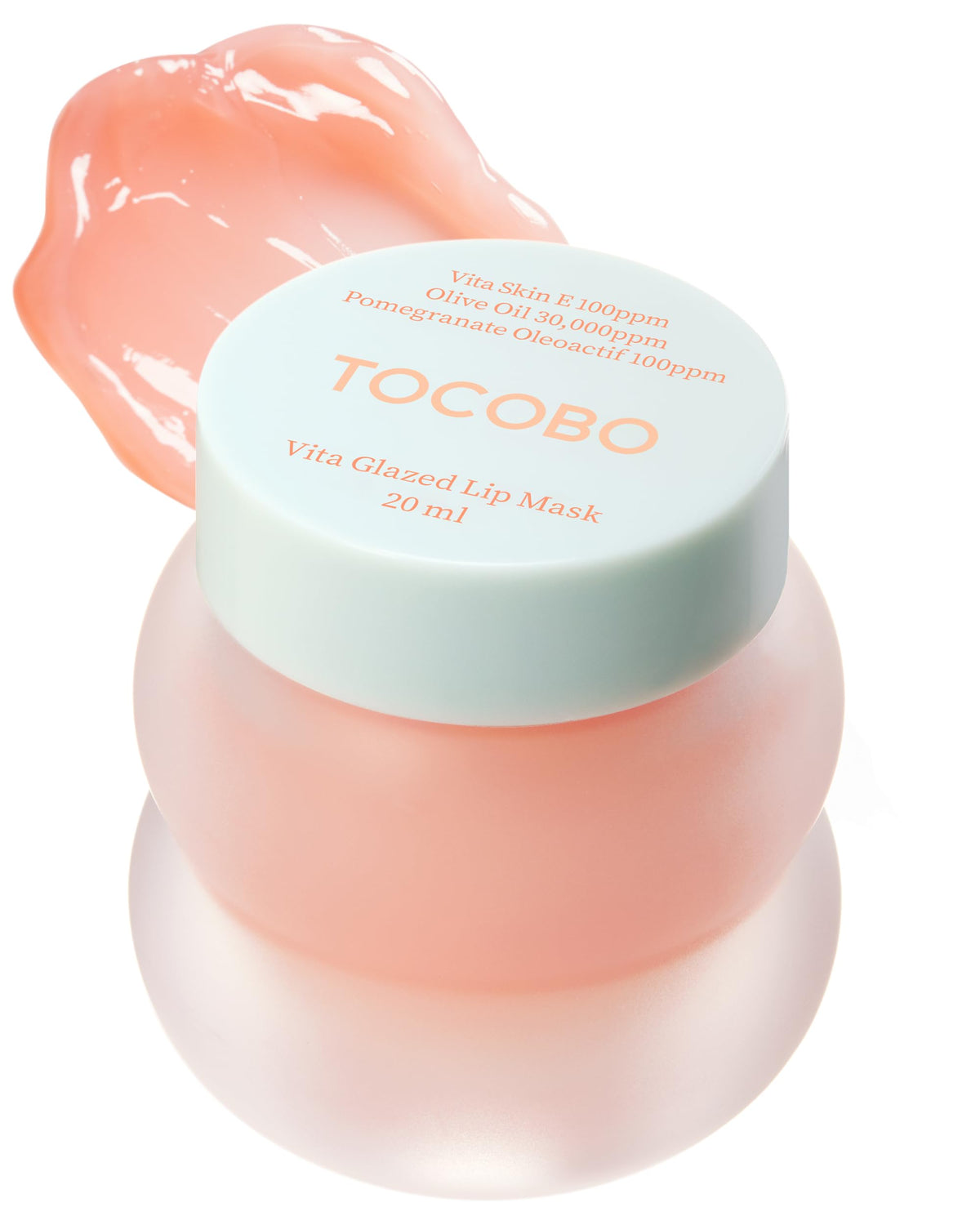 TOCOBO Vita Glazed Lip Mask 20ml / Soin des lèvres de nuit hydratant, texture glacée et facile à lav