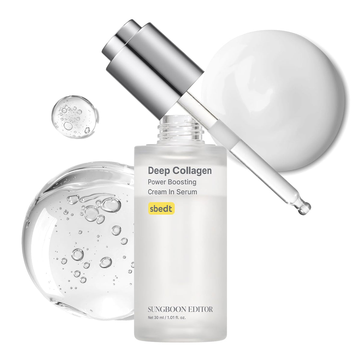 SUNGBOON EDITOR Sérum anti-rides au collagène profond | Volufiline + collagène + niacinamide | Raffe
