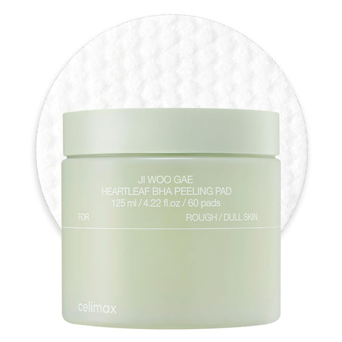 celimax Ji.Woo.Gae Heartleaf BHA Peeling Pad, 60 Pads