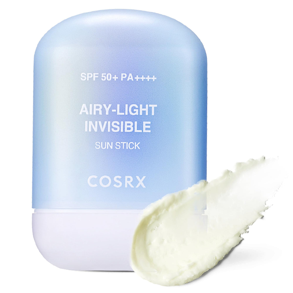 COSRX Airy-Light Stick solaire invisible SPF50+ PA++++, bâton de protection solaire coréenne finitio