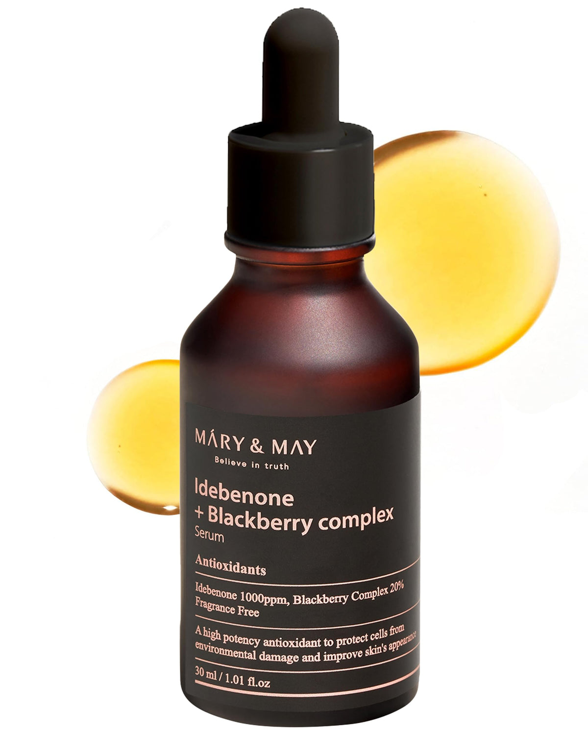MARY & MAY Idebenone + Sérum complexe à la mûre (30 ml)