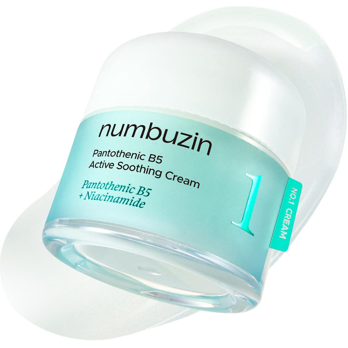numbuzin N°1 Crème | Crème Apaisante à l'acide pantothénique B5 | Crème hydratante légère, acide pan