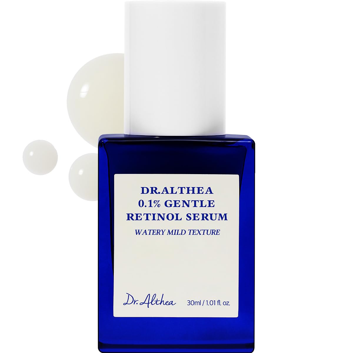 Dr.Althea Sérum doux au rétinol 0,1 % | Aide à réduire les rides et ridules | Soin doux végétalien c