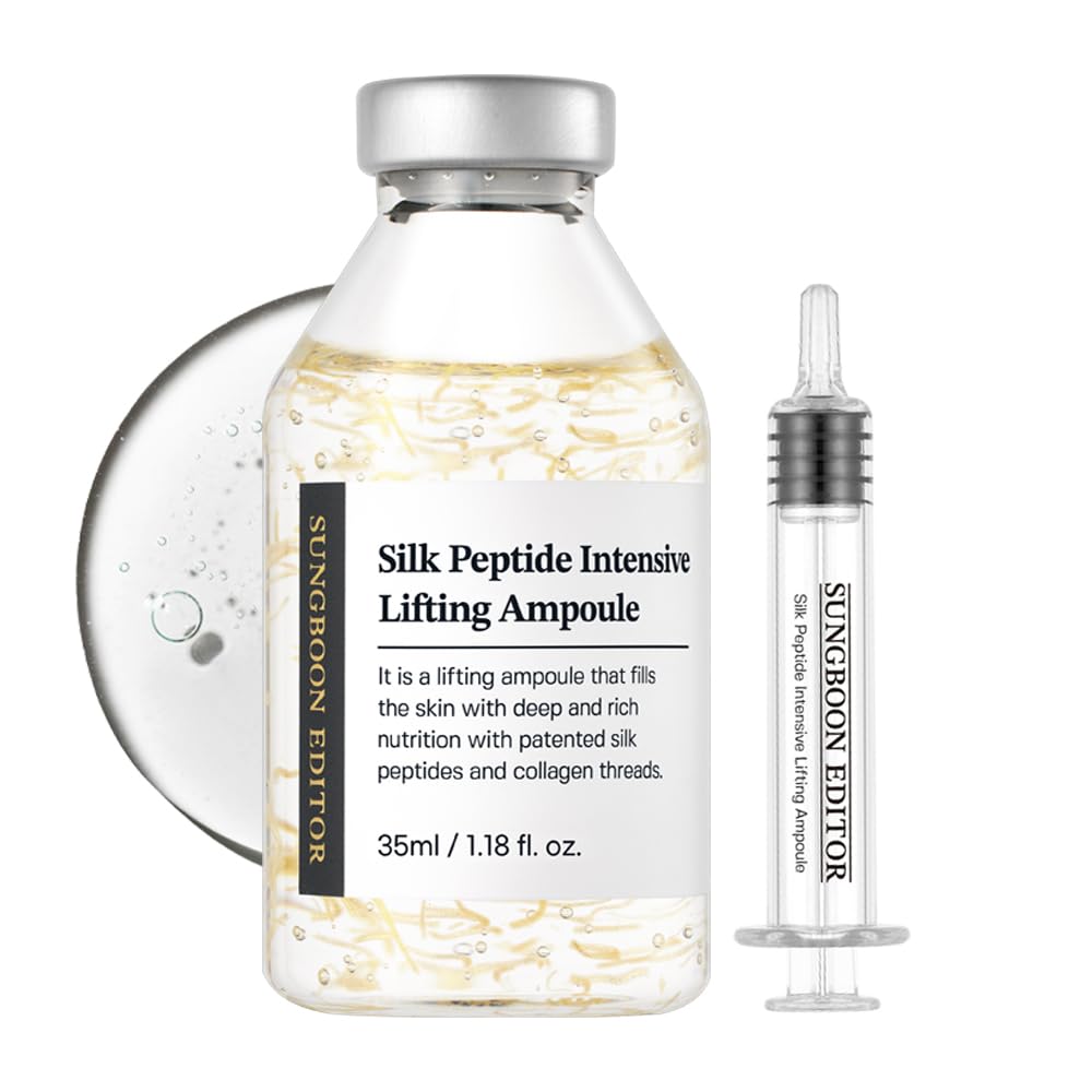 SUNGBOON EDITOR Sérum anti-âge coréen en fiole intense aux peptides de soie | Sérum pour le visage h