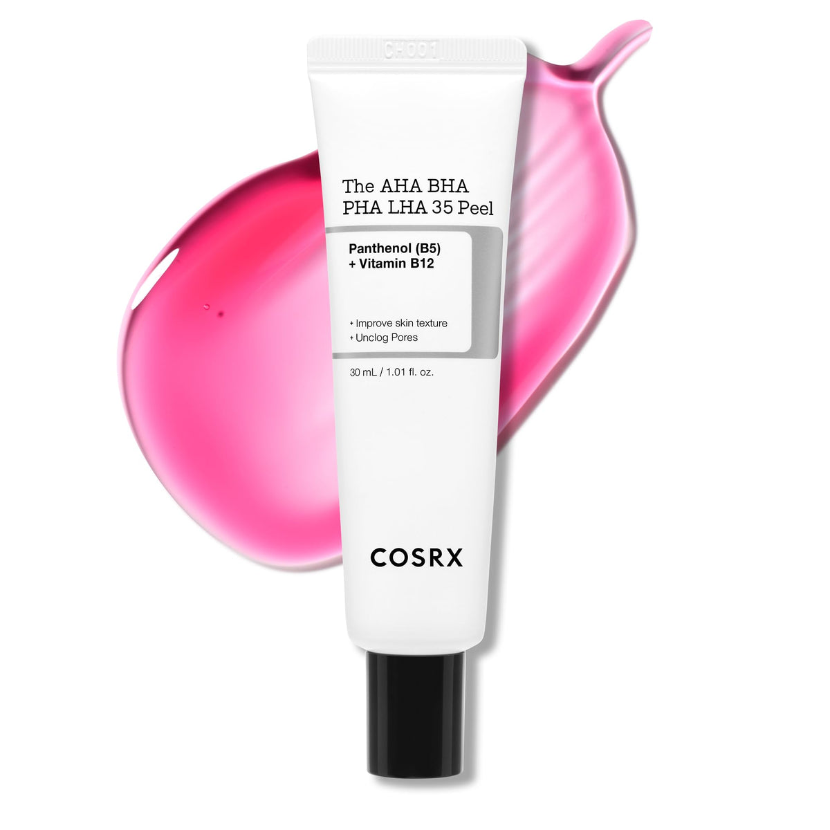 COSRX AHA BHA PHA LHA 35% Peel 30 ml, Facial Peeling Gel for Dull, Rough and Oily Skin with Clogged 