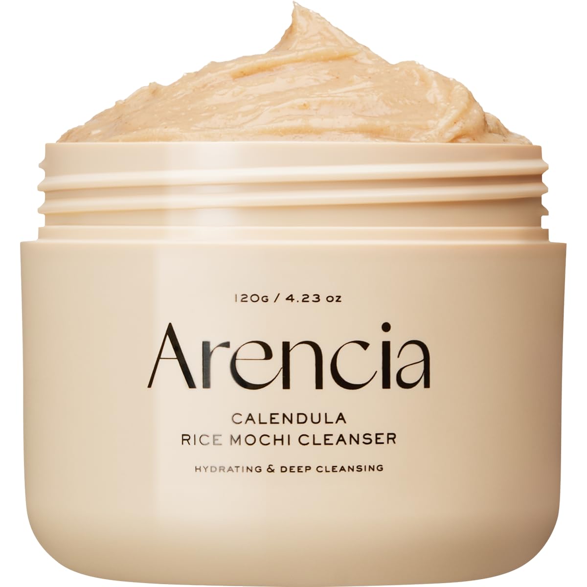 Arencia Nettoyant Frais Calendula & Riz Mochi — Hydratant, Éclat & Nettoyage en Profondeur (120g)