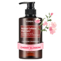 KUNDAL Caffeine Anti-Hair Loss Shampoo Scalp Care Deep Cleansing (Cherry Blossom) 17fl oz