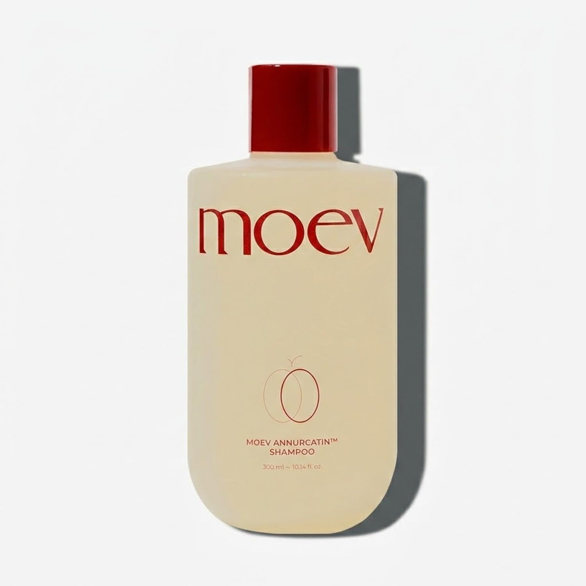 Moev Annurcatin Shampoo, 300 ml, Annurca Apple Extract + Biotin, Helps with Symptoms of Thinning Hai