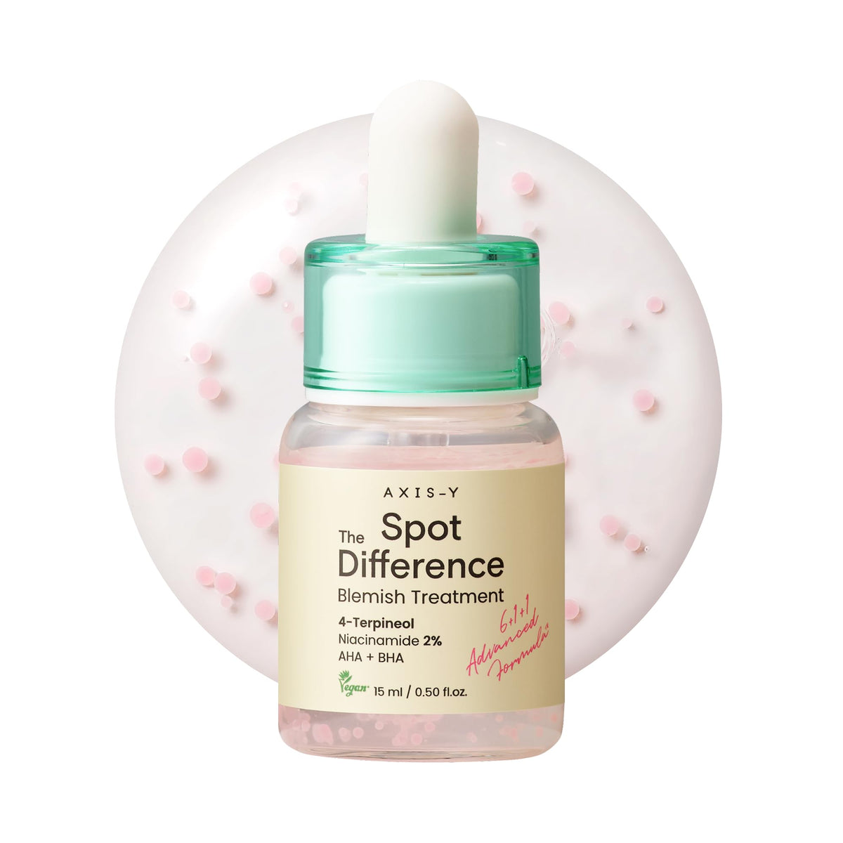 AXIS-Y Spot The Difference Traitement des Impuretés 4% Terpinéol Niacinamide AHA BHA Soulage les éru