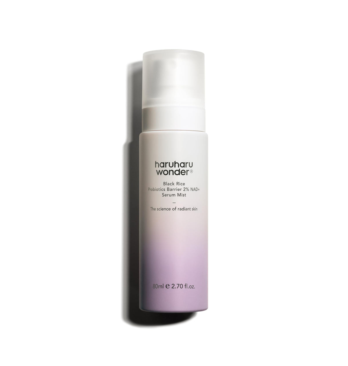 wonder Black Rice Probiotics 2% NAD+ Serum Mist, 80 ml, Vegan