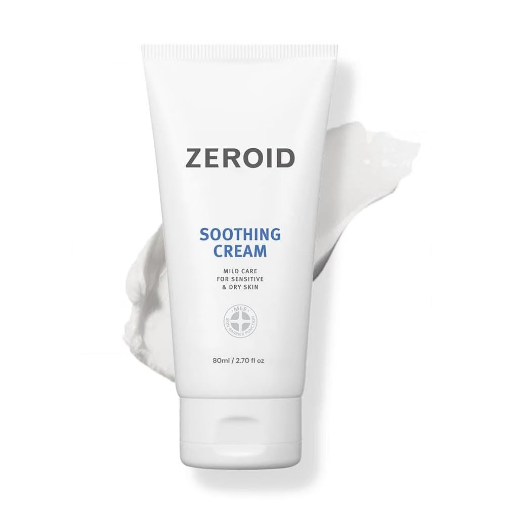 ZEROID Soothing Mild Care For Sensitive & Dry Skin (80ml)