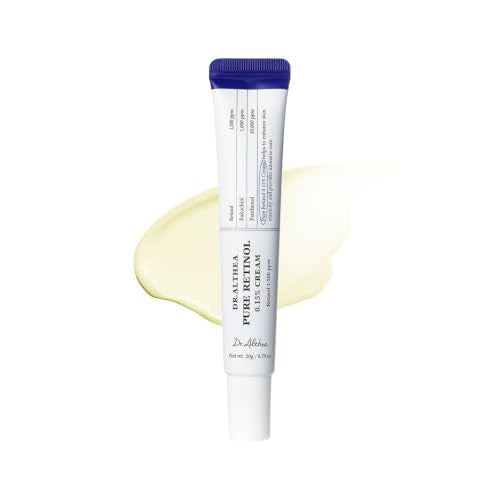 Dr.Althea Pure Retinol 0,15% Cream | Bakuchiol & Centella pour une peau apaisée | Aide à réduire les